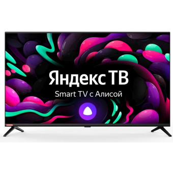 40" Телевизор Starwind SW-LED40SG300 чёрный 1920x1080, Full HD, 50 Гц, WI-FI, SMART TV, Яндекс.ТВ