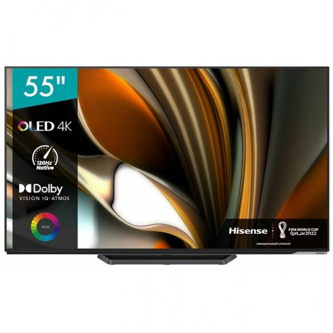 55" Телевизор Hisense 55A85H черный OLED