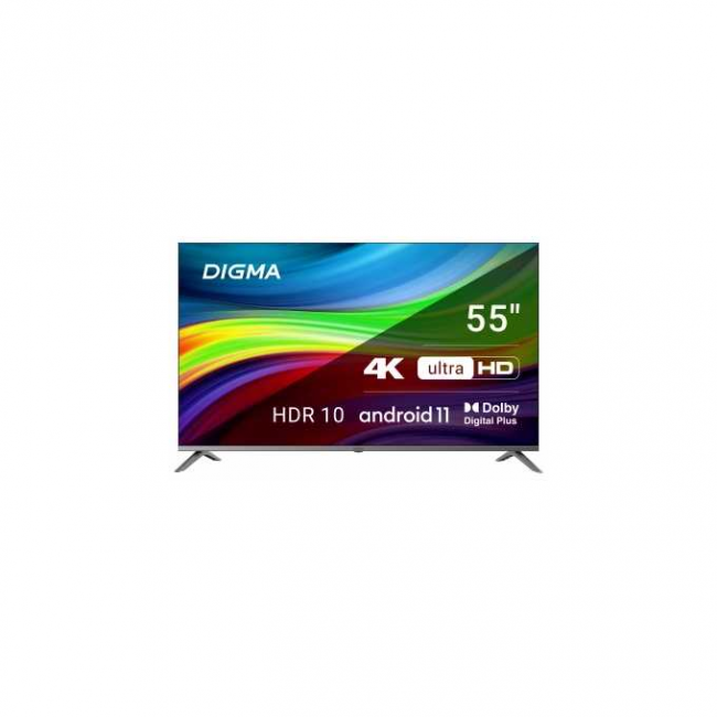 50" Телевизор Digma DM-LED50UQB31 черный 3840x2160, 4K Ultra HD, 60 Гц, Wi-Fi, Smart TV 50" Телевизор Digma DM-LED50UQB31 черный 3840x2160, 4K Ultra HD, 60 Гц, Wi-Fi, Smart TV