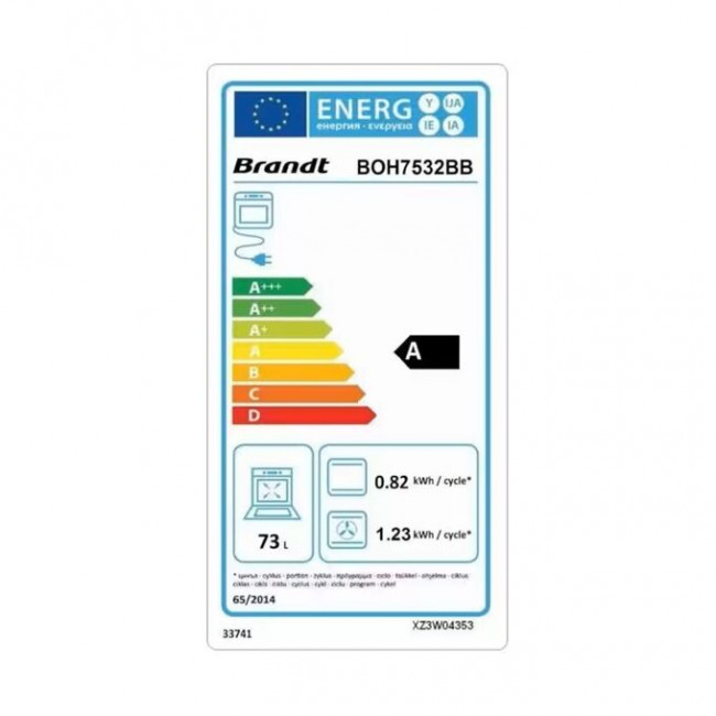 Духовой шкаф Brandt BOH7532BB