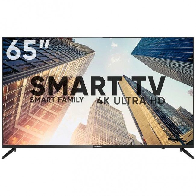 65" Телевизор Soundmax SM-LED65M02SU черный 3840x2160, 4K Ultra HD, 60 Гц, Wi-Fi, Smart TV, Android TV 65" Телевизор Soundmax SM-LED65M02SU черный 3840x2160, 4K Ultra HD, 60 Гц, Wi-Fi, Smart TV, Android TV