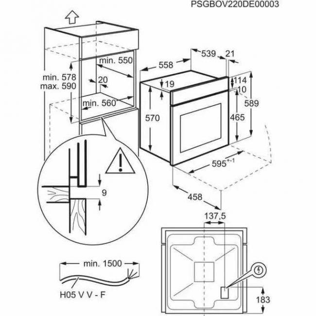 Духовой шкаф Electrolux EOF3H40BW белый Духовой шкаф Electrolux EOF3H40BW белый