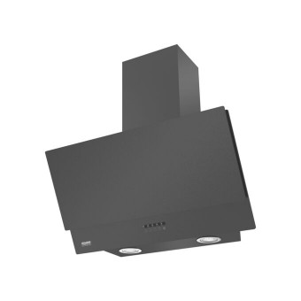 Вытяжка каминная Krona Olly 600 PB черный кнопочное (1 мотор)