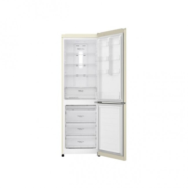 Холодильник LG GA-B419SEUL бежевый двухкамерный 190.7x59.5x65.5см Общий объем холодильной камеры 230 л Общий объем холодильника 354 л Общий объем
