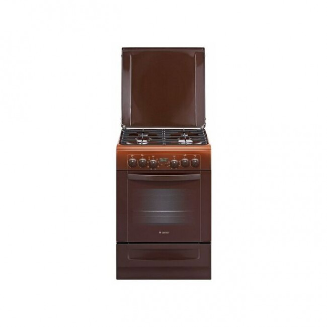 Плита Комбинированная Gefest ПГЭ 6102-03 0001 коричневый реш.чугун