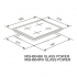 Варочная поверхность Meferi MGH604WH Glass Power