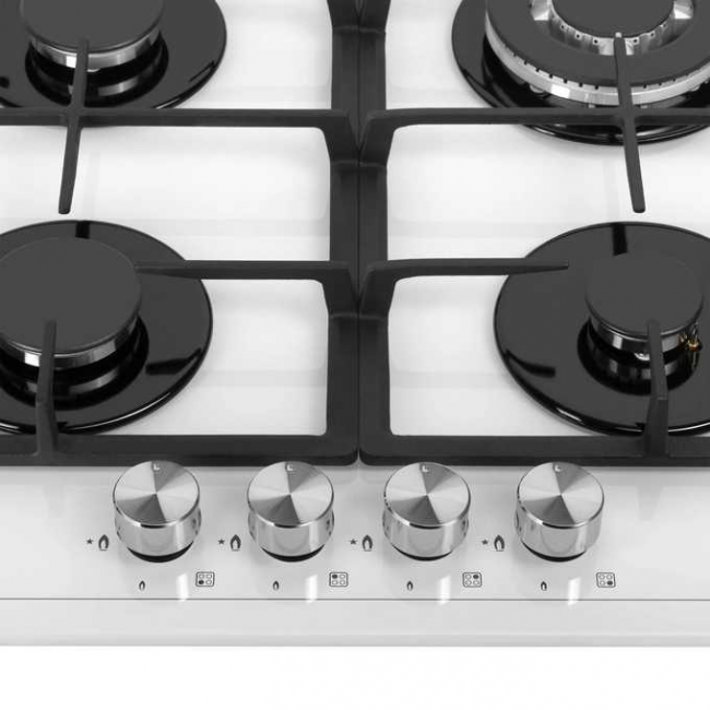 Варочная поверхность Meferi MGH604WH Glass Power