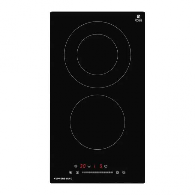 Варочная поверхность Monsher ECS 321 электрическая, домино, 30см, 9 уровней мощности, черный