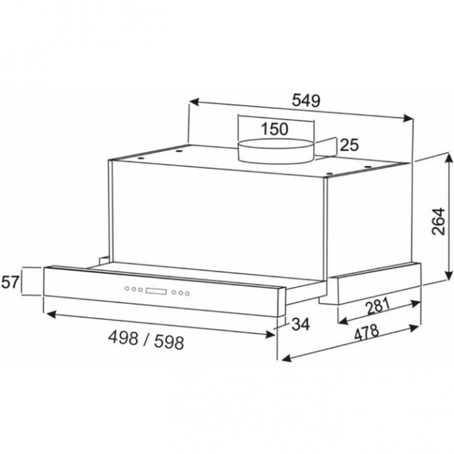 Вытяжка EXITEQ EX-1146 black