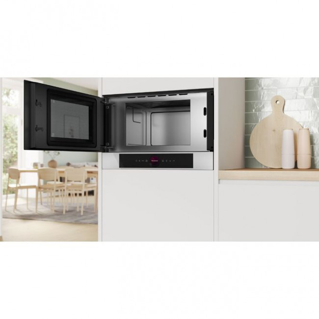 Встраиваемая микроволновая печь BOSCH BFL7221W1 белый 900Вт, 5 режимов, инвертер, 21 л, петли слева Встраиваемая микроволновая печь BOSCH BFL7221W1 белый 900Вт, 5 режимов, инвертер, 21 л, петли слева