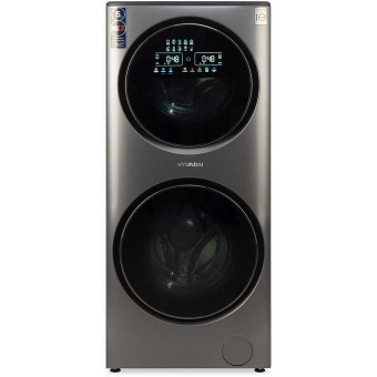 Стиральная машина Hyundai Proxima WMD9424 темно-серебристый