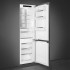 Встраиваемый холодильник SMEG C9174DN2D комбинированный, полный NoFrost, дисплей, LED подсветка, инверторный компрессор, конвекция, электронный контро