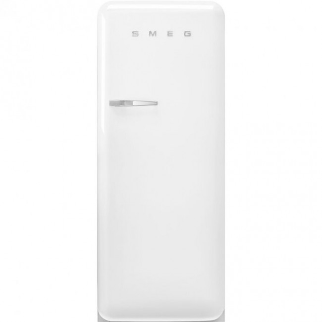 Холодильник SMEG FAB28RWH6 отдельностоящий, стиль 50-х, однокамерный, внутренняя морозильная камера, объем 270л, инверторный компрессор, энергоэффект Холодильник SMEG FAB28RWH6 отдельностоящий, стиль 50-х, однокамерный, внутренняя морозильная камера, объем 270л, инверторный компрессор, энергоэффект