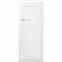 Холодильник SMEG FAB28RWH6 отдельностоящий, стиль 50-х, однокамерный, внутренняя морозильная камера, объем 270л, инверторный компрессор, энергоэффект