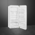 Холодильник SMEG FAB28RWH6 отдельностоящий, стиль 50-х, однокамерный, внутренняя морозильная камера, объем 270л, инверторный компрессор, энергоэффект