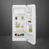 Холодильник SMEG FAB28RWH6 отдельностоящий, стиль 50-х, однокамерный, внутренняя морозильная камера, объем 270л, инверторный компрессор, энергоэффект