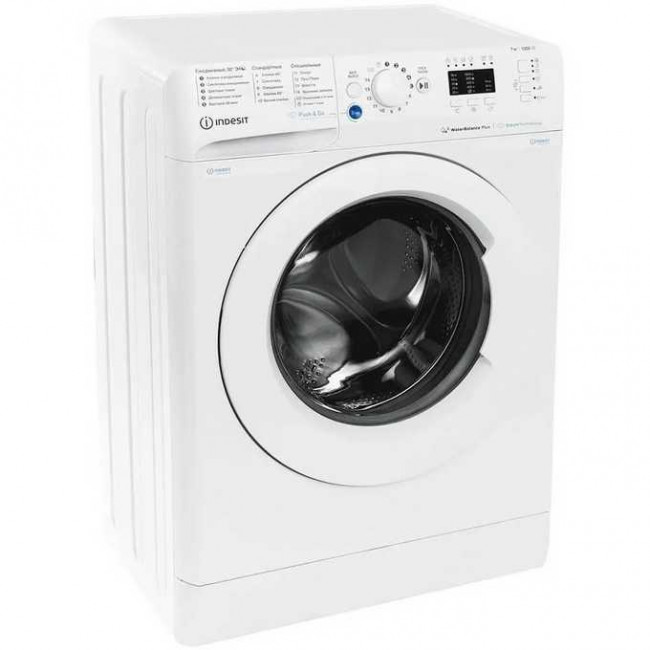 Стиральная машина INDESIT BWSA 7109 WWV Белый/белый