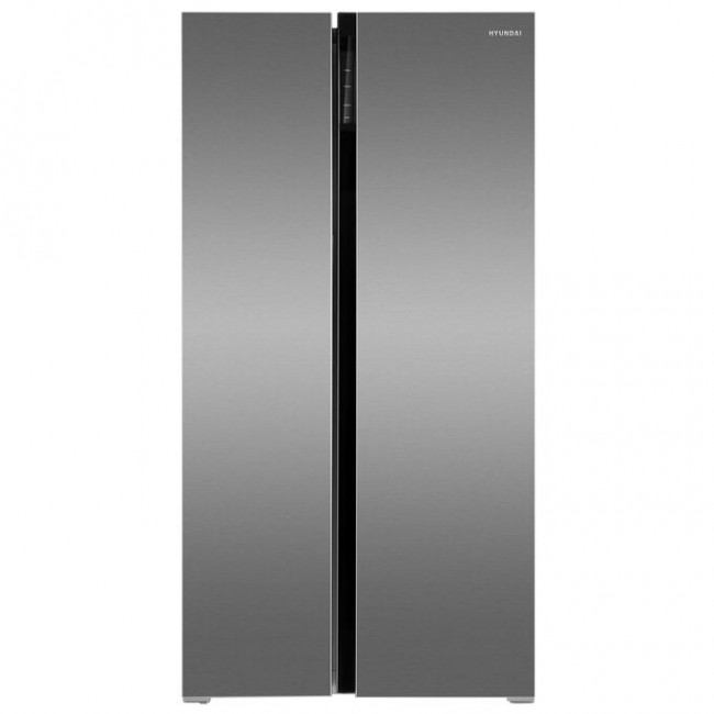 Холодильник HYUNDAI CS6503FV черное стекло