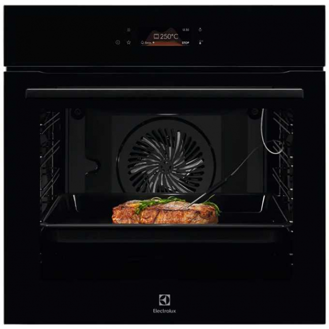 Духовой шкаф электрический Electrolux KOEBP39WX черный/серебристый Духовой шкаф электрический Electrolux KOEBP39WX черный/серебристый