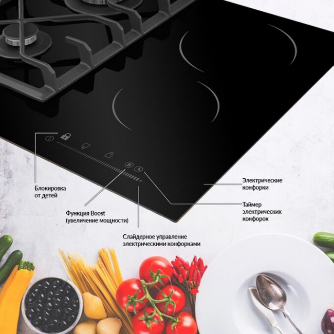 Варочная поверхность HIBERG VM 6021 B