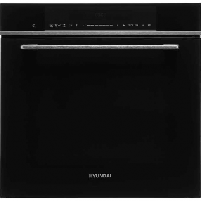 Духовой шкаф Hyundai HMEO 6780 DX черное стекло/серебристый Духовой шкаф Hyundai HMEO 6780 DX черное стекло/серебристый