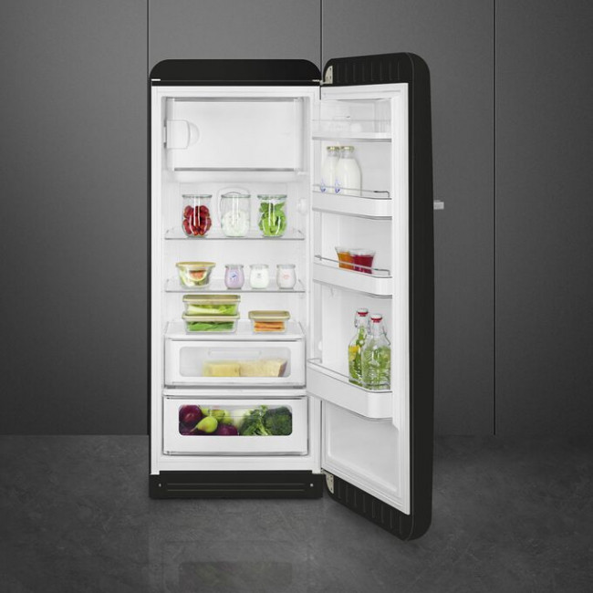 Холодильник SMEG FAB28RBL6 отдельностоящий, стиль 50-х, однокамерный, внутренняя морозильная камера, 270л, MultiFlow, инверторный компрессор Холодильник SMEG FAB28RBL6 отдельностоящий, стиль 50-х, однокамерный, внутренняя морозильная камера, 270л, MultiFlow, инверторный компрессор
