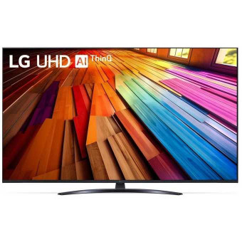 55" Телевизор LG 55UT81006LA.ARUG черный 3840x2160, 4K Ultra HD, 60 Гц, Wi-Fi, Smart TV, webOS 55" Телевизор LG 55UT81006LA.ARUG черный 3840x2160, 4K Ultra HD, 60 Гц, Wi-Fi, Smart TV, webOS