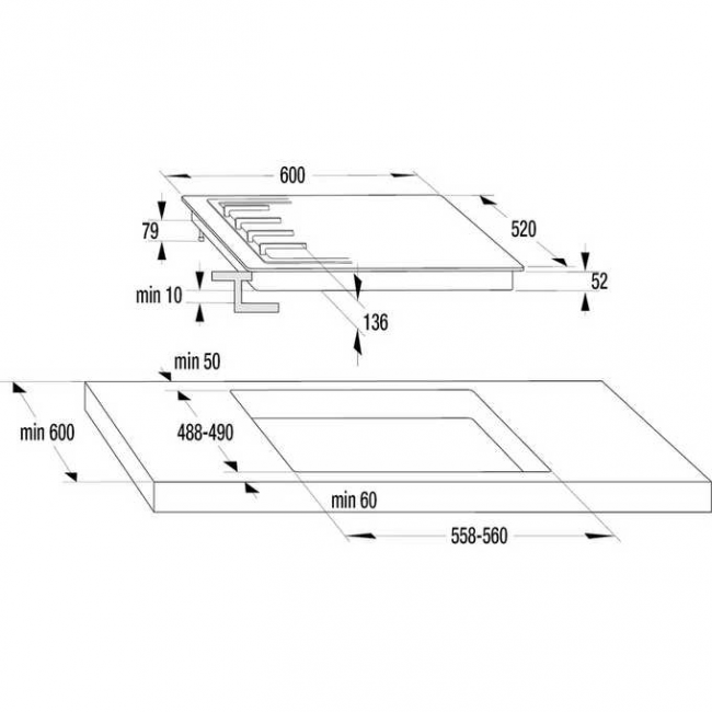Варочная поверхность Gorenje G641XHC нержавеющая сталь Варочная поверхность Gorenje G641XHC нержавеющая сталь