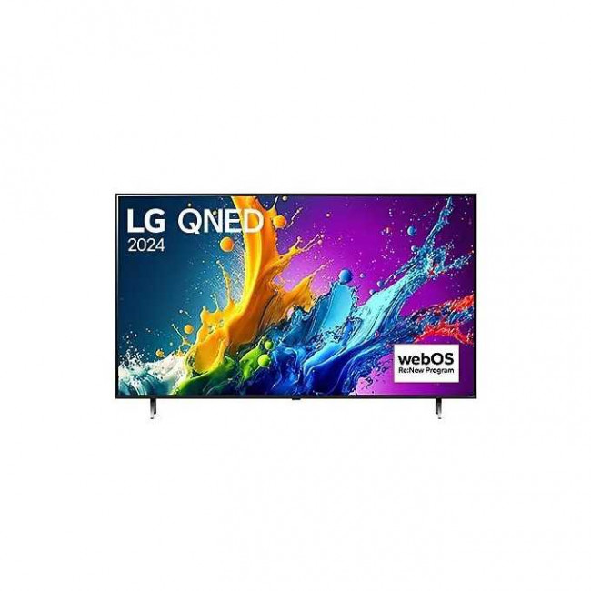 75" Телевизор LG 75QNED80T6A.ARUG черный 3840x2160, 4K Ultra HD, 60 Гц, Wi-Fi, Smart TV, WebOs