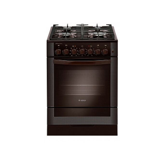 Плита Gefest 6502-03 0030 коричневый, 85х60х60см, электрич мультифункц духовка 52л, 8 пр