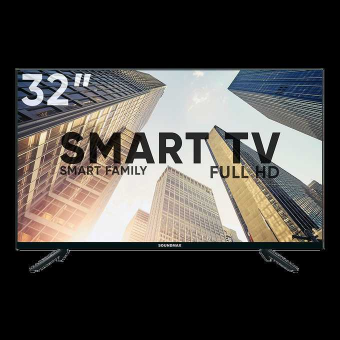 32" Телевизор Soundmax SM-LED32M16S черный 1920x1080, Full HD, 50 Гц, Wi-Fi, Smart TV, Android TV
