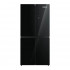 Холодильник Centek CT-1756 Black Glass Total NF &lt;456л (153л/303л)&gt; 65,5х83,3х177,5см, Стекло, 4 дв