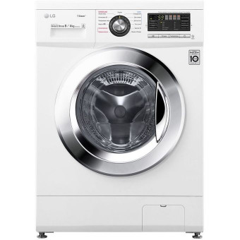 Стиральная машина LG F1496ADS3 85x60x55см Класс: A+ загр.фронтальная макс.:9 кг белый 1400 об/мин, дисплей Стиральная машина LG F1496ADS3 85x60x55см Класс: A+ загр.фронтальная макс.:9 кг белый 1400 об/мин, дисплей