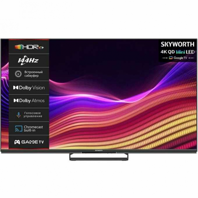 Телевизор Skyworth 75X87G черный/черный Телевизор Skyworth 75X87G черный/черный