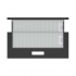 Вытяжка Gorenje TH606E7B черный управление кнопочное (1 мотор)