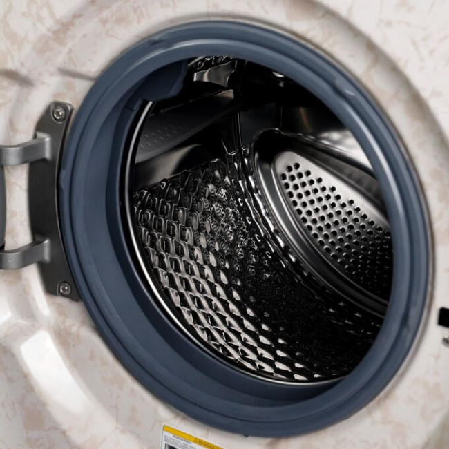 Стиральная машина SMILE SWMSW8MB1400 бежевый мрамор/черный