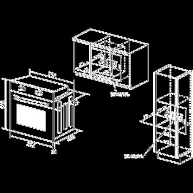 Духовой шкаф HIBERG VM 6260 RY Духовой шкаф HIBERG VM 6260 RY