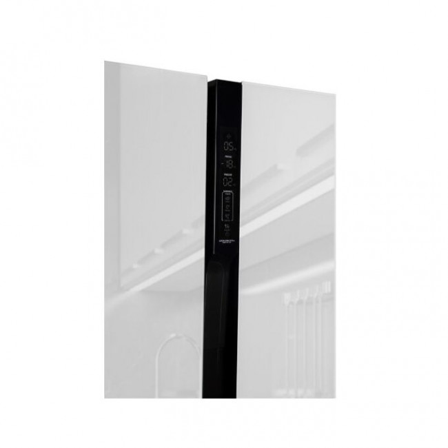 Холодильник Hyundai CS6073FV белое стекло Холодильник Hyundai CS6073FV белое стекло