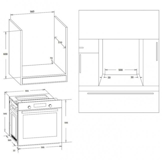 Духовой шкаф KORTING OKB 370 CMB Духовой шкаф KORTING OKB 370 CMB