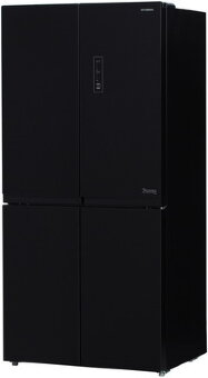 Холодильник Hyundai CM5005F Total No Frost,черное стекло,83.3 х 177.5 х 65.5 см