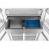 Холодильник Weissgauff WCD 590 NoFrost Inverter Premium Biofresh Blue Glass