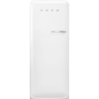 Холодильник SMEG FAB28LWH6 отдельностоящий, стиль 50-х, однокамерный, внутренняя морозильная камера, объем 270л (244 + 26) LED освещение