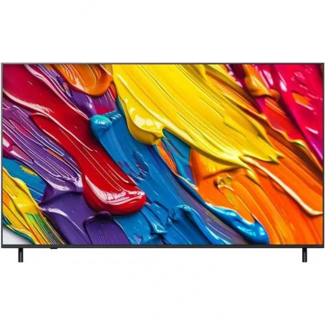 75" Телевизор LG 75QNED82A6B.ARUG черный QNED 3840x2160, 4K Ultra HD, 60 Гц, Wi-Fi, Smart TV, WebOS