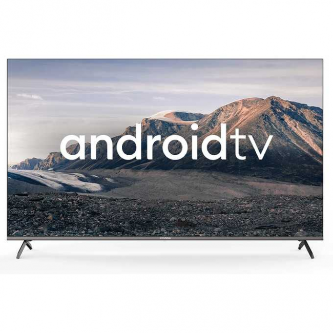65" Телевизор Hyundai H-LED65BU7006 черный 3840x2160, 4K Ultra HD, 60 Гц, Wi-Fi, SMART TV, Android TV