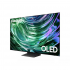 77" Телевизор Samsung QE77S90DAEXRU QLED черный титан 3840x2160, 4K Ultra HD, 144 Гц, Wi-Fi, Smart TV, Tizen OS
