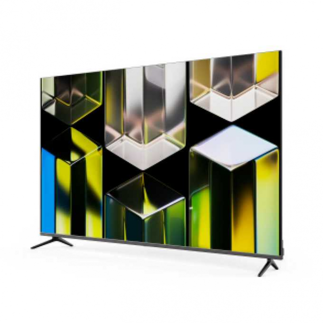 65" Телевизор Sber SDX 65UQ5232T QLED черный 3840x2160, 4K Ultra HD, 60 Гц, Wi-Fi, Smart TV, Салют ТВ