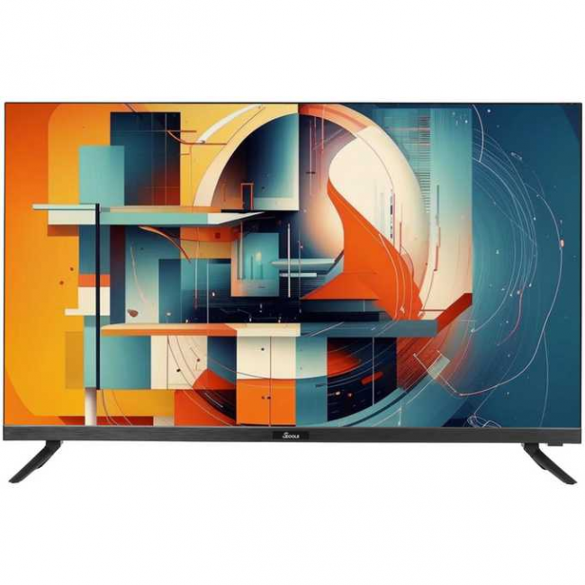 32" Телевизор Scoole SL-LED32S01T2S черный 1366x768, HD, 60 Гц, Wi-Fi, Smart TV, Android TV 32" Телевизор Scoole SL-LED32S01T2S черный 1366x768, HD, 60 Гц, Wi-Fi, Smart TV, Android TV