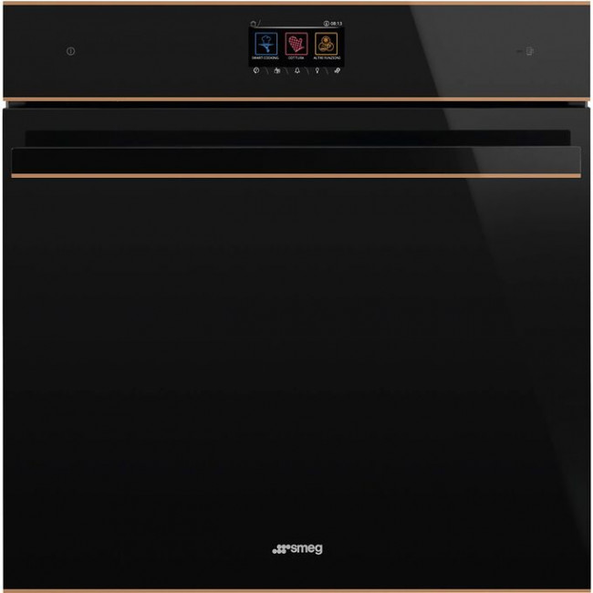 Духовой шкаф SMEG SO6604M2PNR 60см, Dolce Stil Novo, режим СВЧ, полезный объем 68л, 20 функций приготовления, 150 автоматических программ