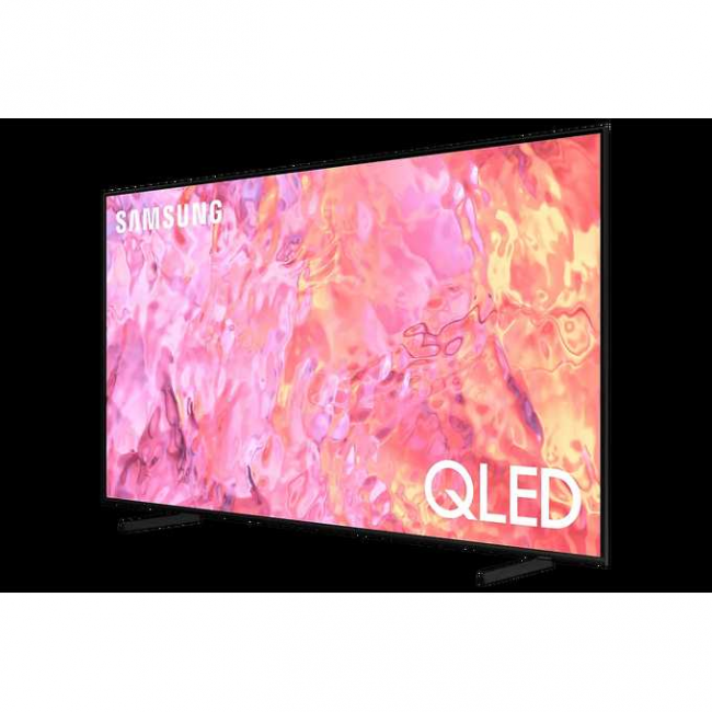 65" Телевизор Samsung QE65Q60CAUXRU черный 3840x2160, 4K UHD, 60 Гц, Wi-Fi, Smart TV, Tizen