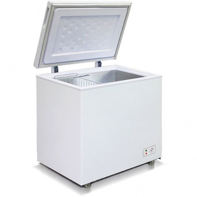 Морозильный ларь Бирюса 240KX белый, ВхШхГ: 81,5х105,5х54,5см, полезн объем 220л, класс В, 12кг/сут, 1 корзина